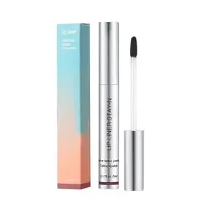 Peel Off Lip Liner Long Wear Lip Liner Lipstick Long Lasting Highly Pigmented Color Peel Off Lip Stain Lipsticks Makeup (01, One Size)