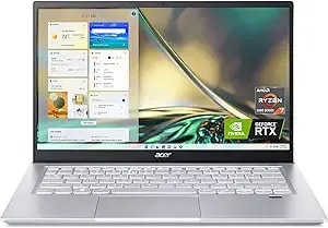 Acer Swift X sfx14-42g-r607 Creator Laptop - 14" Full Hd 100% Srgb - Amd Ryzen 7 5825u - Nvidia Rtx 3050 Ti Laptop Gpu - 16gb lpddr4x - 512gb Ssd - Wi-Fi 6 - Backlit Kb - Windows 11