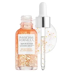 Physicians Formula Skin Booster Vitamin Shot, Brightening Serum With Vitamin C, Licorice & b3, Targets Dark Spots For Radiant Glow – Brighten