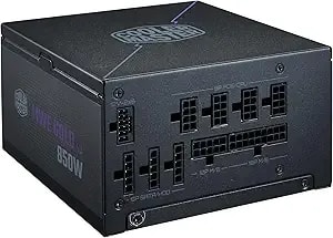 Cooler Master Mwe Gold 850 v3 Fully Modular Power Supply – 850w 80+ Gold Certified Psu, Cybenetics Platinum, 90° 12v-2x6 Pcie 5.1, Atx 3.1 Support, Low Noise Zero-Rpm Mode, 10-Year Warranty