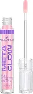 Essence - Meta Glow Multi-Reflective Lip Gloss - Iridescent Shimmer, Holographic, Non-Sticky & Comfortable - Vegan & Cruelty Free (02 - Digital Pink)