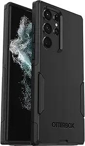 Otterbox Galaxy s22 Ultra Commuter Series Case - Black, Slim & Tough, Pocket-Friendly, With Port Protection