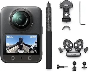 Dji Osmo 360 Motorcycle Multi-Pov Combo, 360 Camera With 1-Inch 360° Imaging, 4k/120fps & 170° Boost, Heavy-Duty Mount, Native 8k 360° Video, Action Camera
