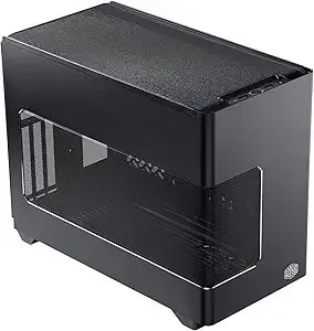 Cooler Master nr200p v3 Mini-Itx Pc Case – Top-Mount 280mm Radiator Support, Vertical Gpu Mount With Mesh Side Panel & Removable Backplate, Pcie 5.0 Riser Cable Included, Fits 130mm Sfx Psus