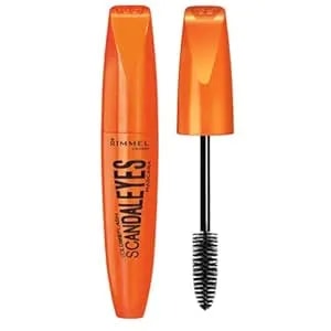Rimmel London Scandaleyes Mascara, Waterproof, Long-Wearing, Smudge-Proof, 001, Black, 0.41oz