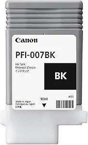 Canon Pfi-007bk Black Ink Tank (90ml)