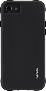 Pelican Ranger Series - Iphone Se/7/8 Case [Wireless Charging Compatible] Protective Phone Case With Anti-Scratch Tech [15ft Mil-Grade Drop Protection] Slim Cover - Black