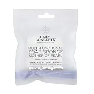 Daily Concepts Multi-Functional Soap Sponge, Mother Of Pearl