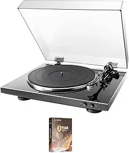 Denon Dp-300f External Design Fully Automatic Turntable With 3 Year Amber Protection Plan (2023)