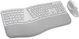 Kensington Pro Fit Ergonomic Wireless Keyboard And Mouse - Grey (k75407us)