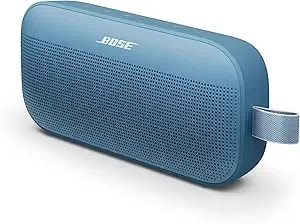 Bose Soundlink Flex Bluetooth Speaker (2nd Gen) - Portable Outdoor Speaker With Hi-Fi Audio, Waterproof And Dustproof, Usb-C, Up To 12 Hours Battery Life, Blue Dusk