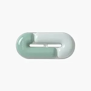 Kensington Mouse Wrist Rest Gel Support Cushion For Mice & Trackballs, Duo Gel Ergonomic Mouse Wrist Support For Pain Relief, Comfortable Non-Skid, Loop Green, 7.4" X 3.27" X 0.7" k62829ww