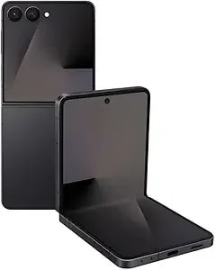 Samsung Galaxy Z flip7, 256gb, Jet Black - Unlocked (Renewed)