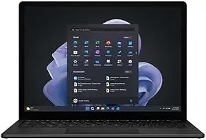 Microsoft Surface Laptop 5 13.5" Touchscreen Notebook - 2256 X 1504 - Intel Core i5 12th Gen i5-1245u - Intel Evo Platform - 16 Gb Total Ram - 512 Gb Ssd - Matte Black