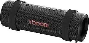 Lg Xboom Grab By Will.I.Am, Portable Outdoor Bluetooth Speaker For Sports And Athletes, Up To 20 Hours, ip67 Dust And Water Resistant, Adjustable Carrying Straps. Perfect For Biking And Hiking