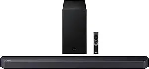 Samsung Q-Series Soundbar (Hw-q600f), 3.1.2ch Soundbar, With Wireless Subwoofer, Dolby Audio/Dts Virtual:X, Q-Symphony & Game Pro Mode