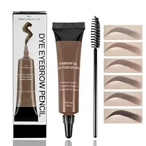 Long-Lasting Waterproof Smudge-Proof Liquid Eyebrow Gel, 2026 New Multifunctional Eyebrow Tint, Eyebrow Makeup For Women (Caramel)