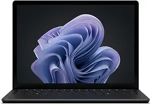 Microsoft Surface Laptop 6 For Business Ai Pc 13.5", Windows 11 Pro, Intel Core Ultra 5, 16gb, 256gb Ssd, Black