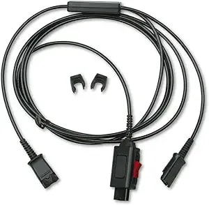 Poly Y Splitter Adapter For Training Purposes, Black