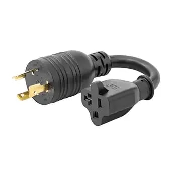 Startech.Com 6in (15cm) Heavy Duty Power Cord, Nema l5-20p To Nema 5-20r, Ac Power Adapter Cable, 20a 125v, 12awg, Heavy Gauge Power Cable - Ul Listed, Taa (k31d-2u00-Power-Cord)
