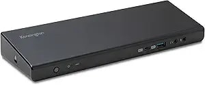 Kensington sd4750p Usb-C Displaylink Docking Station For Windows, Macbook, Surface And Chromebooks – Dual 4k Video, 85w Pd (k39105na)
