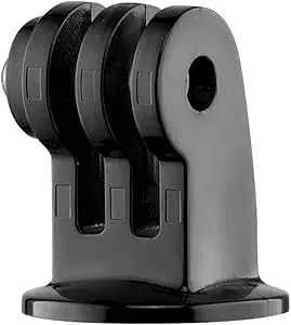 Manfrotto Exadpt Universal Gopro Tripod Mount Adapter With 1/4 Thread Connection (Black)