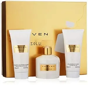 Carven Labsolu By Carven For Women - 3 Pc Gift Set 3.33oz Edp Spray, 3.33oz Perfumed Body Milk, 3.33oz Perfumed Bath & Shower Gel, 3count