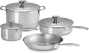 Le Creuset 7 Piece Set - Stainless Steel