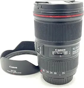 Canon Ef 16-35mm F/4l Is Usm Lens - 9518b002, Black