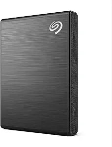 Seagate One Touch Ssd 1tb External Ssd Portable – Black, Speeds Up To 1030mb/S, 6mo Mylio Photo+ Subscription, 6mo Dropbox Backup Plan​ And Rescue Services (stkg1000400)