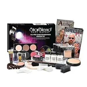 Mehron Makeup All-Pro Starblend Cake Kit (Dark)