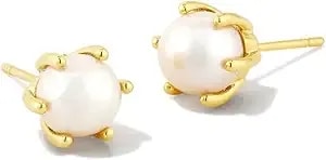 Ashton Pearl Stud Earrings