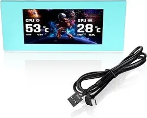 Thermaltake View 600 Tg 6.0 Inch Lcd Screen Panel Kit; Lcd And Panel; 1480x720p; Ttrgbplus 3.0 Supported; Type-C To Usb (9-Pin);