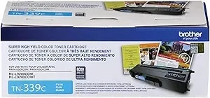 Brother tn339c Super High Yield Toner, Cyan