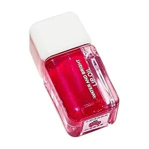 Hydrating Lip Gel Vitamin E Clear Rosehip Oil Bubble Gum Cherry Strawberry Lip Filler Hydrating(D-1, One Size)