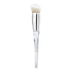 E.L.F. Precision Swirl Foundation Brush, Blends Liquid Foundation Smoothly Onto Skin, Triangular Handle For Ultimate Control, Vegan & Cruelty-Free