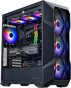 Cooler Master td5 Pro – Intel Ultra 7 265kf 3.9ghz (5.5 Ghz Turbo) - Gigabyte Rtx 5070 Ti 16gb & z890 Wifi Motherboard - 32gb ddr5 6000mhz - 2tb gen4 M.2 - Wifi - Windows 11 - 360 Aio - Gold 750w Pc