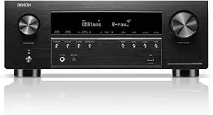 Denon Avr-s970h 8k Ultra Hd 7.2 Channel (90w X 7) Av Home Audio Receiver, Built For Gaming, Music Streaming, 3d Audio & Video, Alexa + Heos, Black, Bluetooth Amplifier
