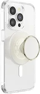 Popsockets Phone Grip For Magsafe, Magnetic Holder, Phone Stand, Enamel - Coconute Creme
